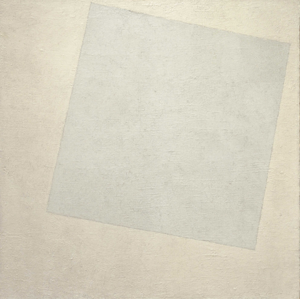 Biały kwadrat na białym tle - Kazimierz Malewicz